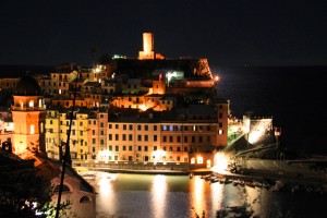 vernazza vue de nuit