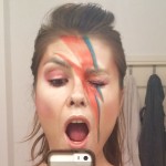 David bowie ziggy stardust musique maquillage éclair pop star