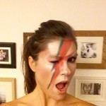 David bowie ziggy stardust musique maquillage éclair pop star