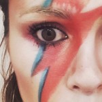 David bowie ziggy stardust musique maquillage éclair pop star