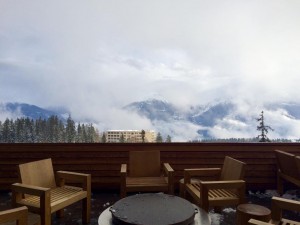 terrasse hotel Crans Ambassador