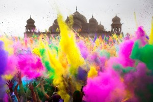 Holi Fête inde