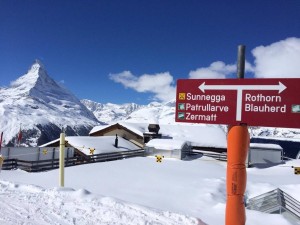 mont cervin zermatt ski superbe vue