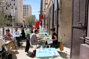 terrasse be o restaurants les docks marseille