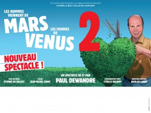 les hommes viennent de mars et les femmes de venus 2 spectacle marseille sudconcerts