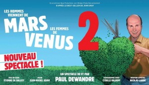 les hommes viennent de mars et les femmes de vénus 2 spectacle marseille theatre sudconcerts