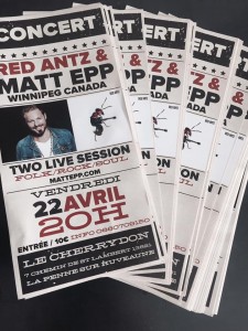 matt epp et les red antz concert au cherrydon