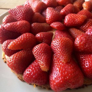 gâteau fraises recette healthy 2