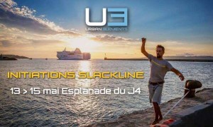 urban element initiation slackline marseille