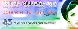 friendly sunday party soirée dimanche soir marseille