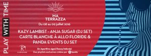 ma terrazza soirée apéro live kazy lambist