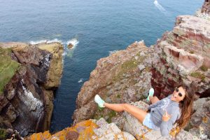 cap fréhel falaise la fille à l'envers