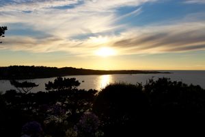 perros guirec coucher de soleil