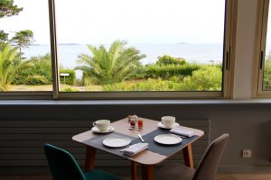 meilleur hotel perros guirec villa les hydrangéas petit dejeuner