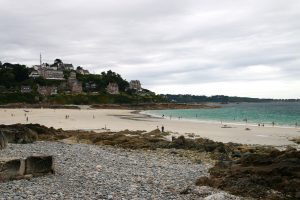 Perros Guirec plage trestraou plus beau point de vue