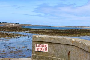 estacade roscoff rochers mer