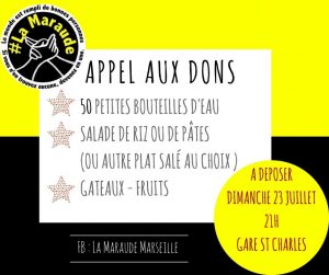 distribution de repas aux demunis