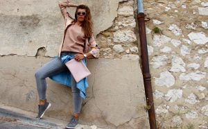 la fille à l'envers blogueuse mode look