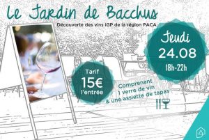 Le Jardin de Bacchus | Soirée autour du vin