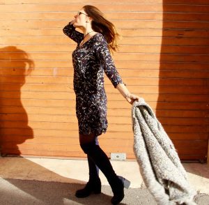 La Fille à l'envers blogueuse Look bohème Manhé