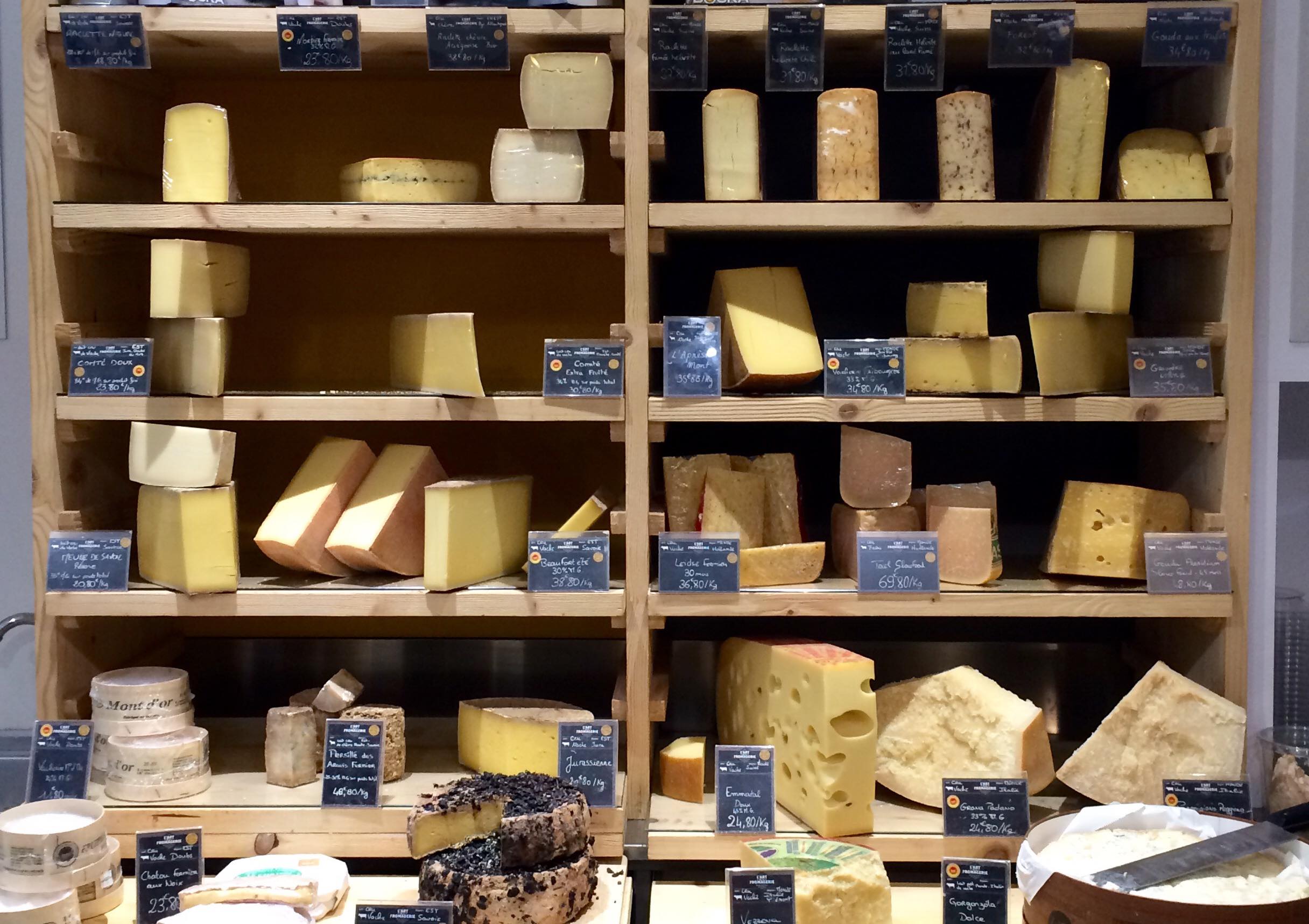 l'art de la fromagerie