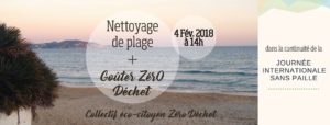 Nettoyage de plage + Goûter ZérO Déchet - Bas les pailles !