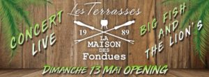 La Maison des fondues ouverture terrasse