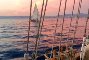 photo voile la fille a l envers