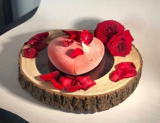 saint valentin patisserie coeur