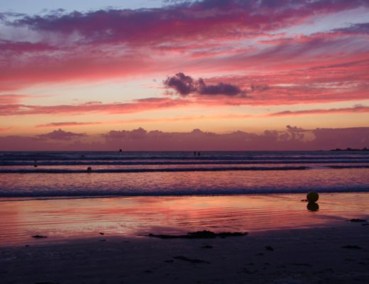 coucher de soleil bretagne