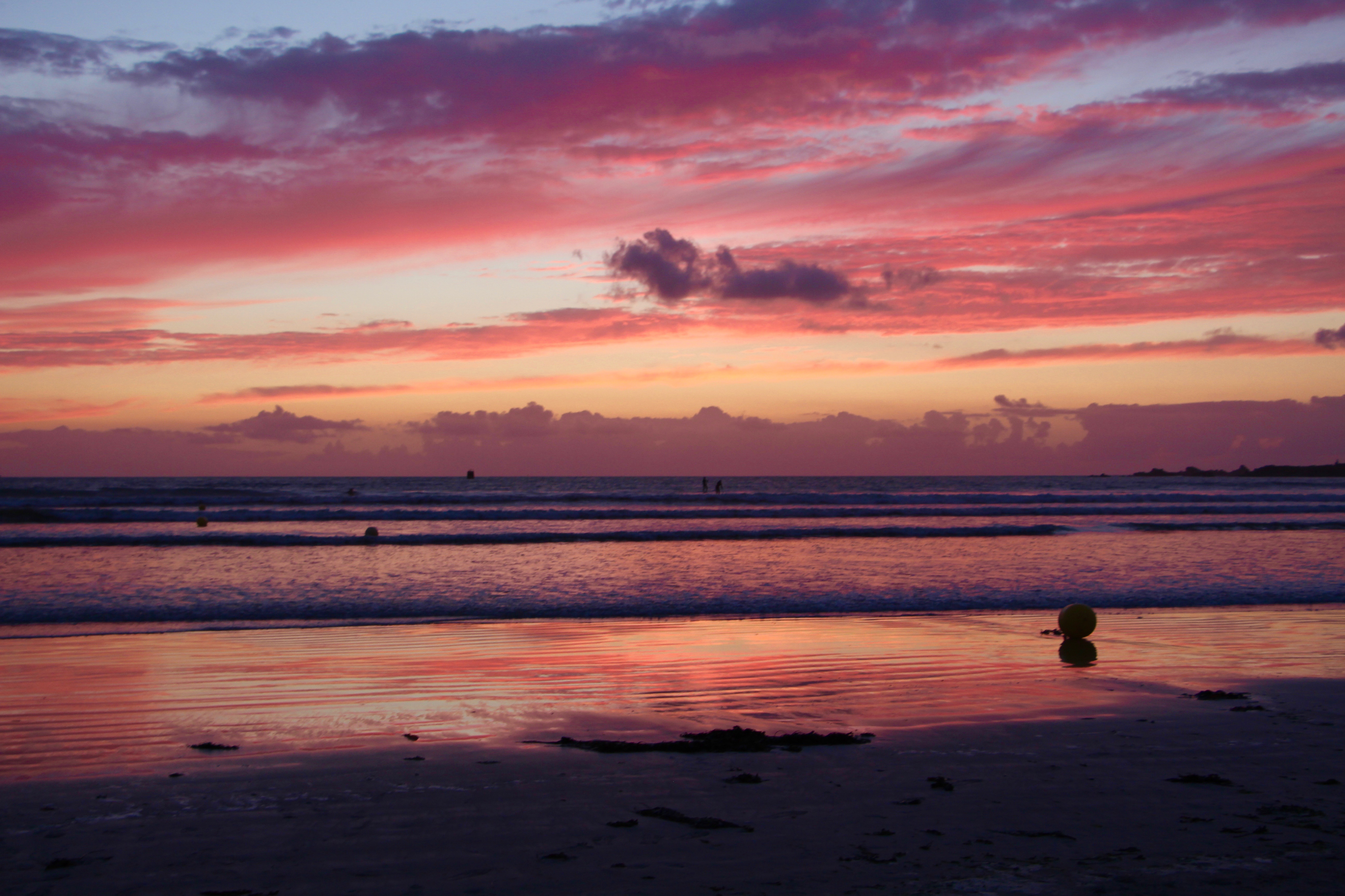 coucher de soleil bretagne