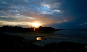 coucher de soleil