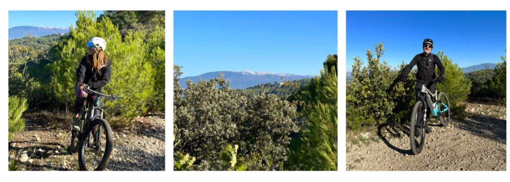 pernes les fontaines ventoux séjour week end vtt éléctrique sport